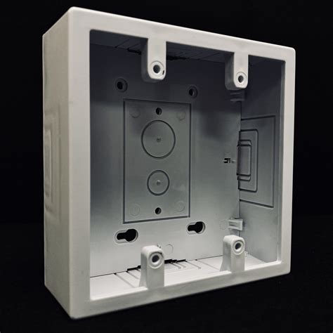 back entry junction box|low voltage raceway outlet box.